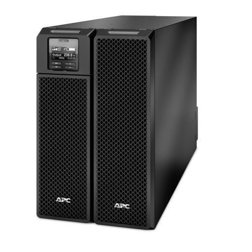 APC Smart-UPS SRT 8000VA - UPS (installabile in rack / esterno) - 230 V c.a. V - 8000 Watt - 8000 VA - Ethernet 10/100, USB - connettori di uscita 14 - 6U - nero